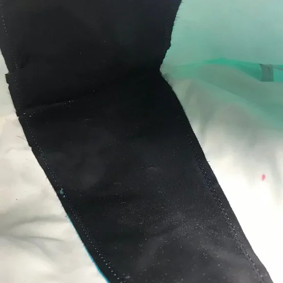 LONGCHAMP Blue Brown Fabric Chic Shoulder Bag - Picture 6 of 8